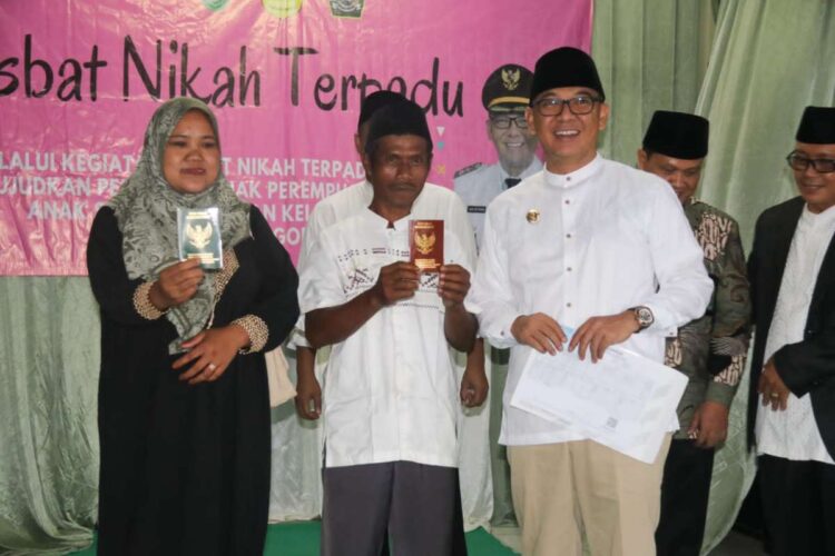 132 Pasangan Lakukan Isbat Nikah di Sukamakmur