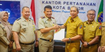 Pemkot dan Kantor Pertanahan Kota Bogor Perkuat Sinergi Optimalisasi PAD