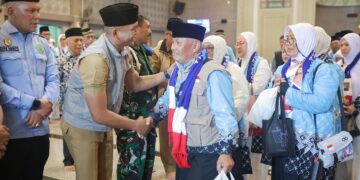 Jenal Mutaqin Lepas Kloter Terakhir Calon Jemaah Haji Kota Bogor